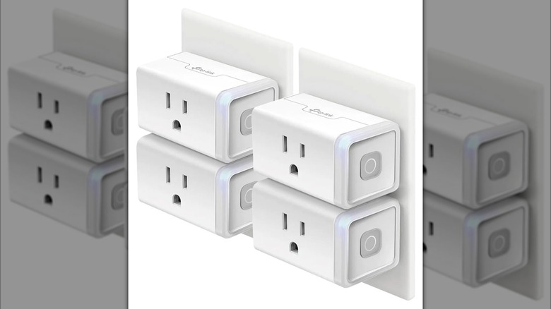 Kasa Smart Plugs in wall socket