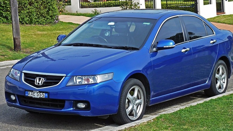 Blue 2003 Honda Accord 