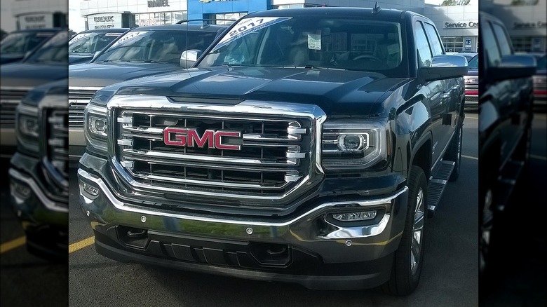 A 2017 GMC Sierra 1500 in Canada