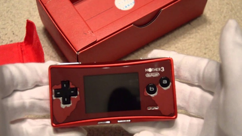 The Game Boy Micro Mother 3 Console