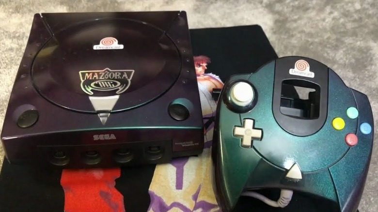 Maziora Dreamcast and controller