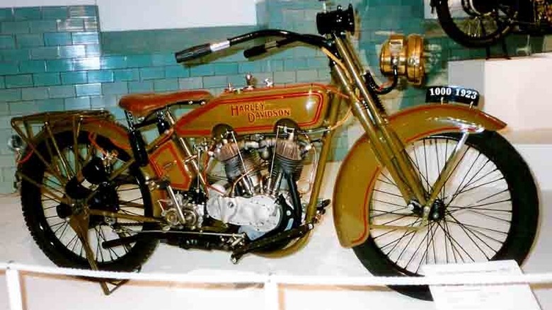 A Harley-Davidson JD