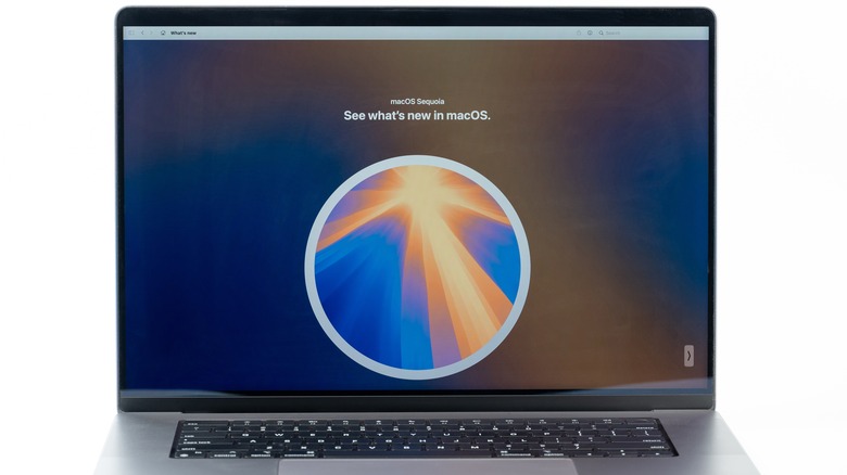 macOS sequoia on macbook