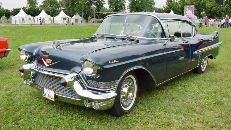 Black 1957 Cadillac Series 62