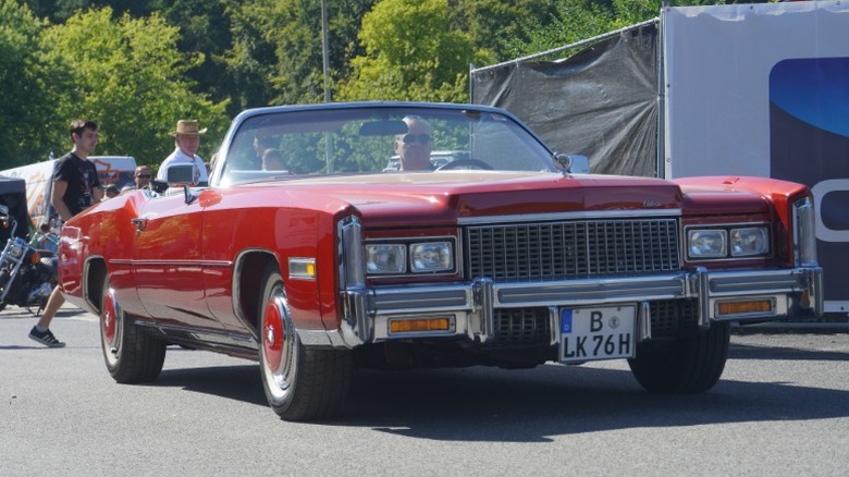 Red 1978 Cadillac Eldorado