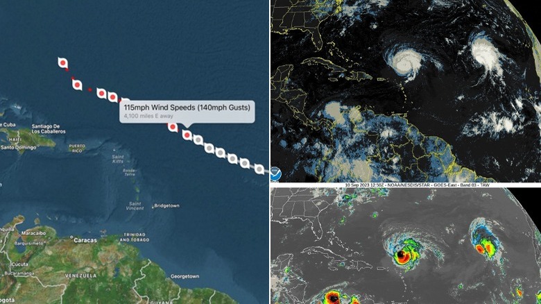 My Hurricane Tracker in iPhone