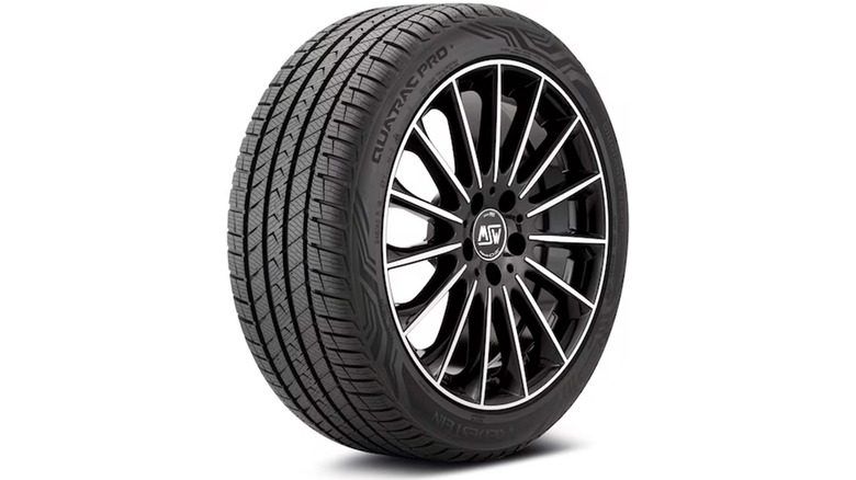 A stock image of the Vredestein Quatrac Pro+ tire