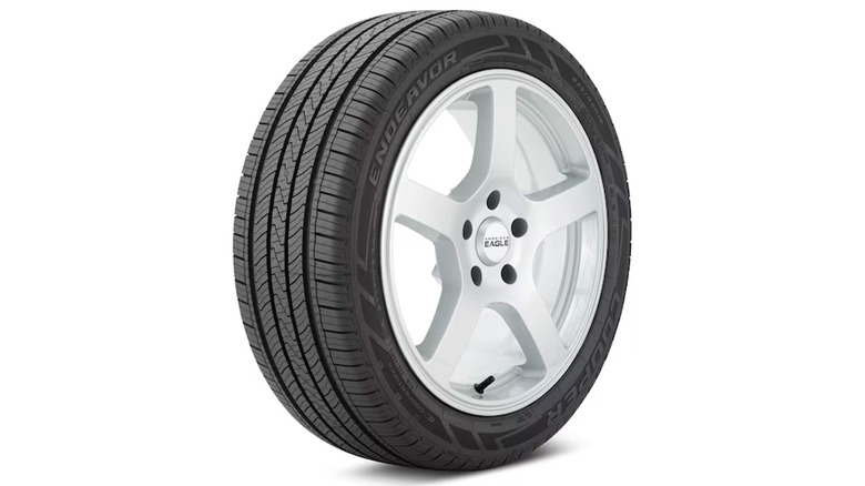 A stock image of the Cooper Endeavor tire