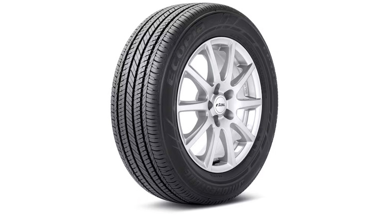 A stock image of a Bridgestone Ecopia EP422 tire