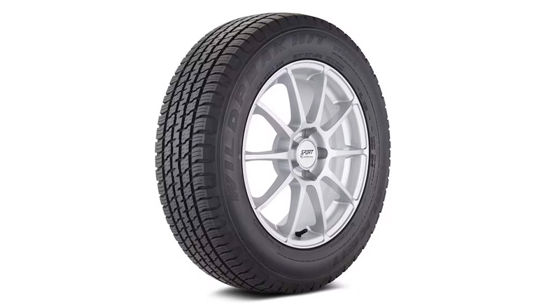 A stock image of a Falken WildPeak H/T HT01A tire