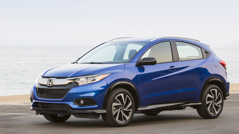 Blue 2019 Honda HR-V Sport