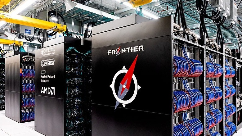 Frontier supercomputer