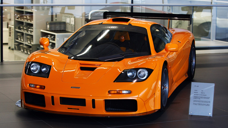 McLaren F1 LM at the company's HQ in Woking, England