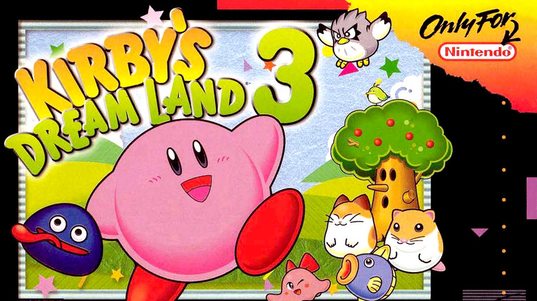 the box art for Kirby's Dream Land 3