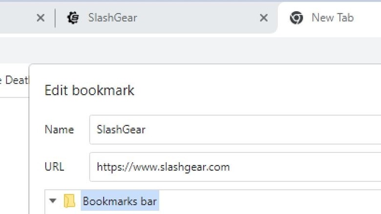 Shrink bookmarks in Chrome