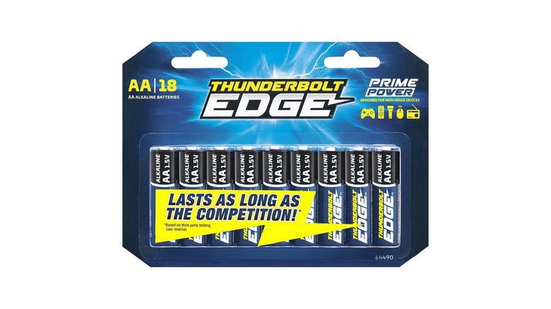 Pack of AA batteries