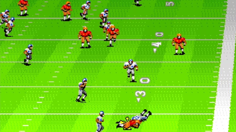 john madden football sega genesis gameplay