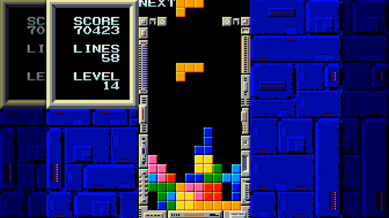 tetris sega gameplay