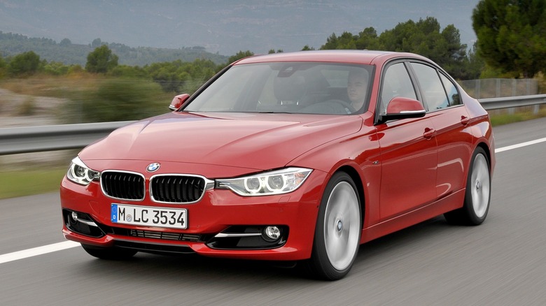 BMW 3 Series Sedan Red