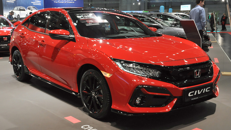 Honda Civic Si Red