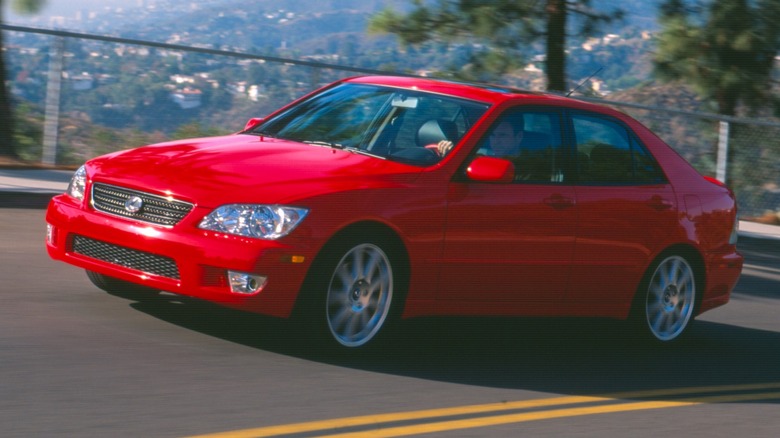 2001 Lexus IS 300 Red