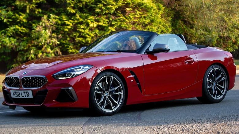 BMW Z4 red