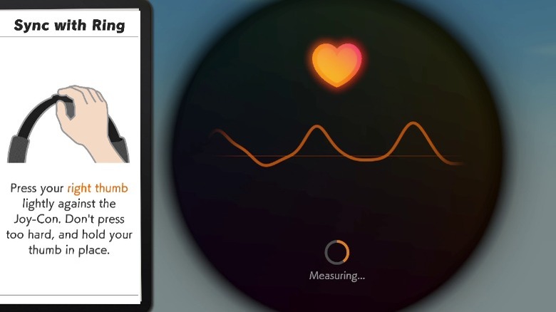 Measuring heart rate in Ring Fit Adventure