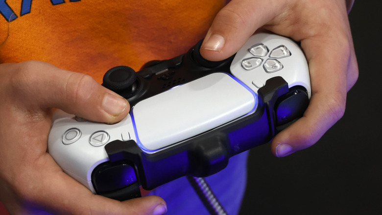 A PS5 DualSense controller