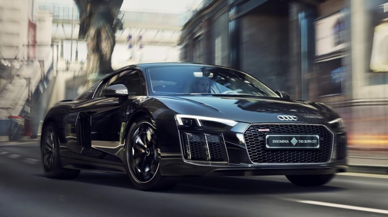 Audi R8 Star of Lucis as featured in Kingsglaive: Final Fantasy XV