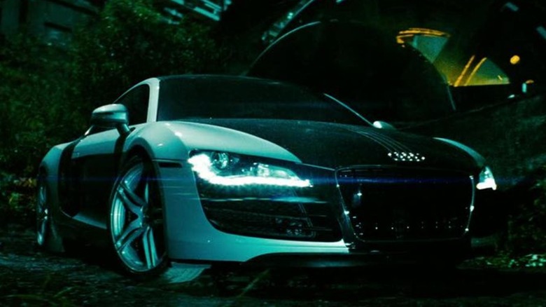 Audi R8 before transforming in Transformers: Revenge of the Fallen