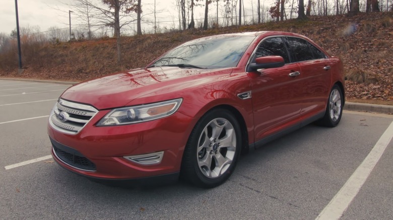 Ford Taurus SHO in a parking lot