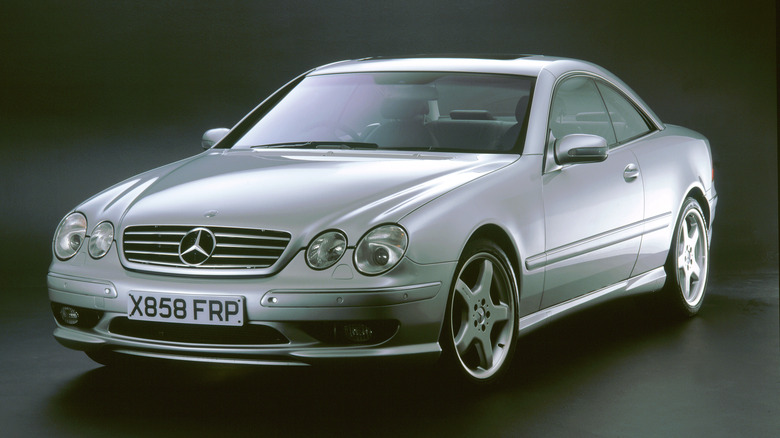 Mercedes-Benz CL55 AMG studio shot