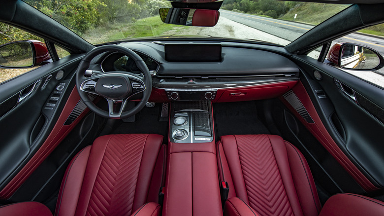 2022 Genesis G80 Sport cabin