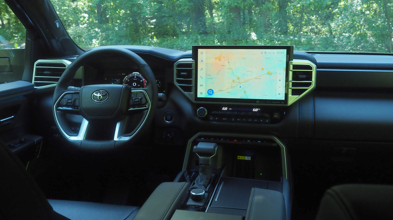 2022 Toyota Tundra dashboard