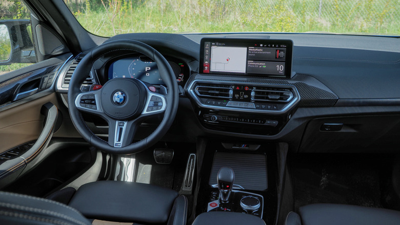 2023 BMW X3 M Competition interior dashboard