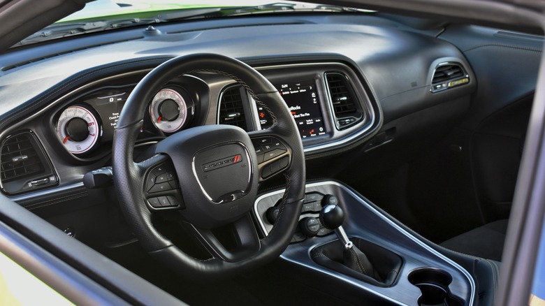 2023 Dodge Challenger Swinger interior.