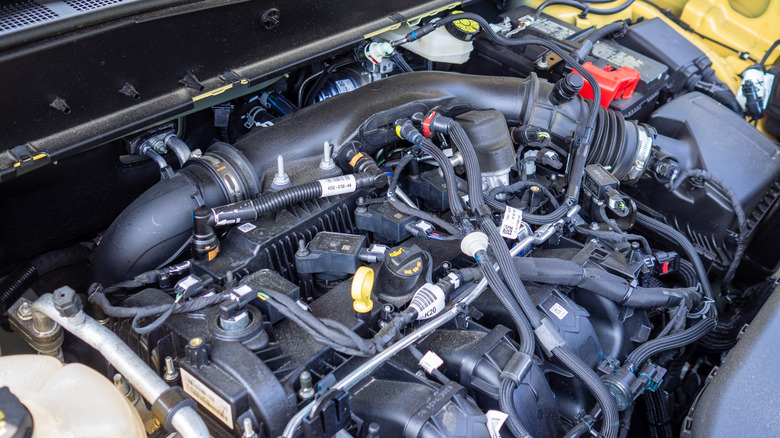 2023 Ford Bronco Sport Heritage Limited Edition engine bay