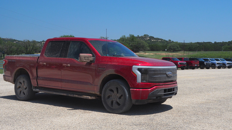 F-150 Lightning trims lined up