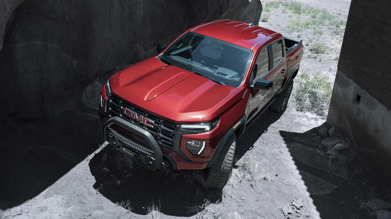 2023 GMC Canyon AT4X overhead