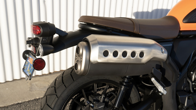 2023 Honda Scrambler rear exhaust cover