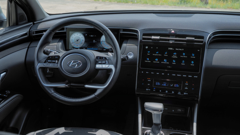 2023 Hyundai Santa Cruz dashboard