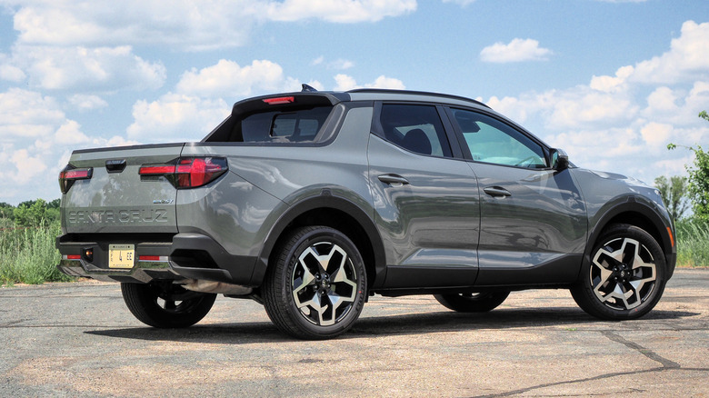 2023 Hyundai Santa Cruz rear