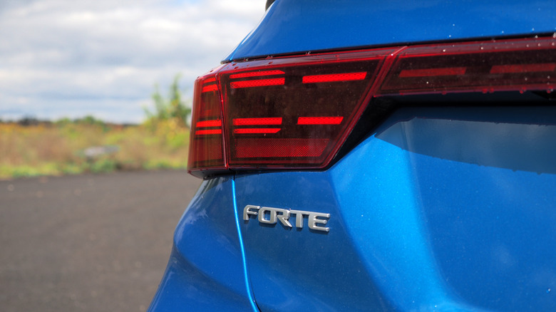 2023 Kia Forte GT badge