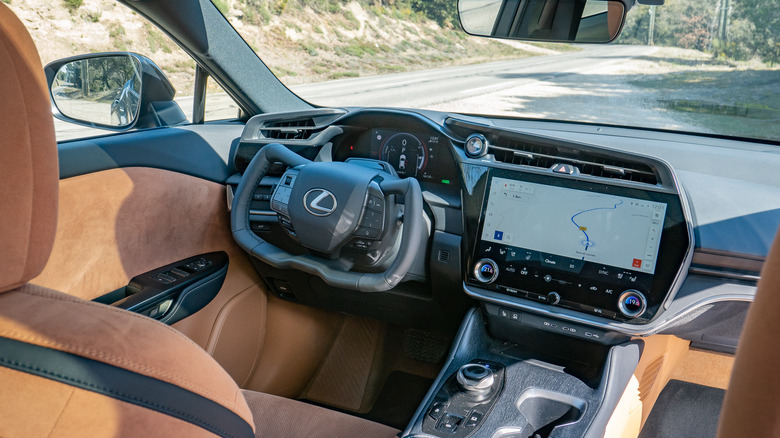 Lexus RZ interior