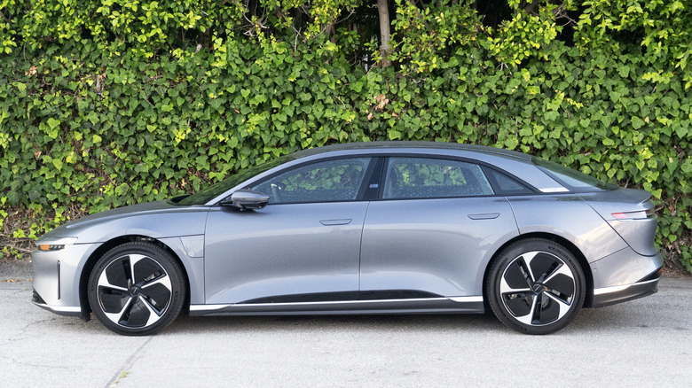 Lucid Air Pure profile