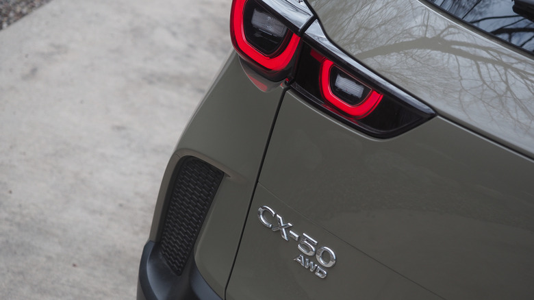 2023 Mazda CX-50 badging