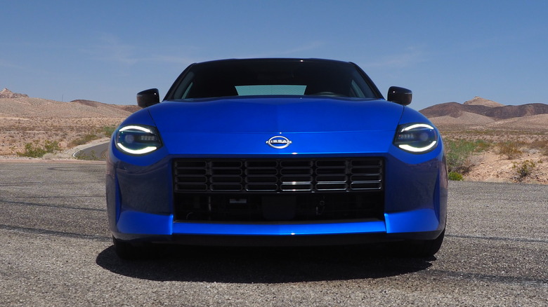 2023 Nissan Z in blue