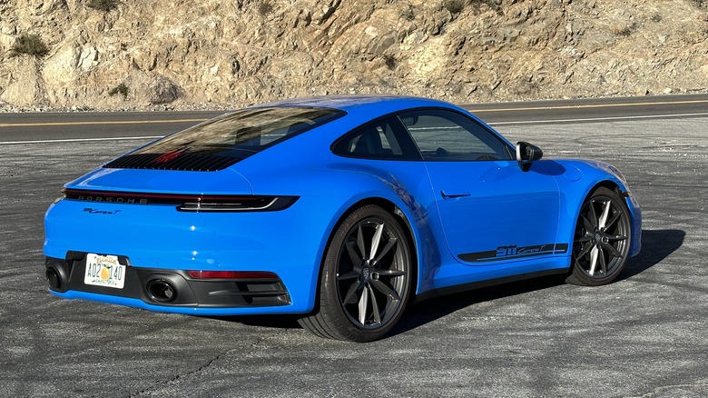 2023 Porsche 911 Carrera T rear