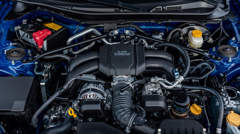 2023 Subaru BRZ 2.4-liter engine