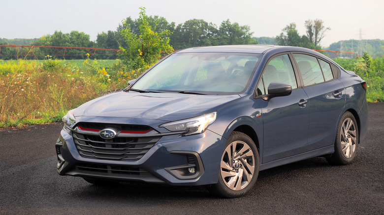 2023 Subaru Legacy front three-quarters